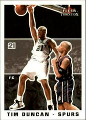 Tim Duncan #162 Basketball Cards 2003 Fleer Prices
