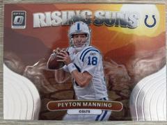 Peyton Manning #RS-2 Football Cards 2022 Panini Donruss Optic Rising Suns Prices