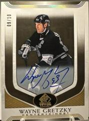 Wayne Gretzky [Black Autograph] Hockey Cards 2020 SP Signature Edition Legends Prices