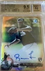 Reynaldo Lopez [Orange Refractor] #BCAR-RL Baseball Cards 2017 Bowman Chrome Autograph Rookies Prices