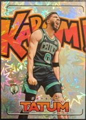 Jayson Tatum #3 Basketball Cards 2023 Panini Crown Royale Kaboom Prices