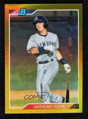 Anthony Volpe [Gold Refractor] #VOL Baseball Cards 2020 Bowman Heritage Chrome Prospects Prices
