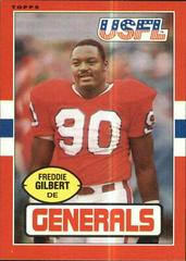 Freddie Gilbert Football Cards 1985 Topps USFL Prices