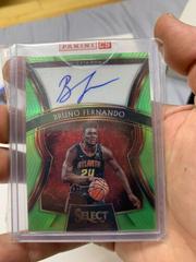 Bruno Fernando [Neon Green Prizm] #RS-BFN Basketball Cards 2019 Panini Select Rookie Signatures Prices