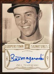 Bill Mazeroski Baseball Cards 2013 Panini Cooperstown Signatures Prices