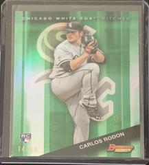 Carlos Rodon [Green Refractor] Baseball Cards 2015 Bowman's Best Prices