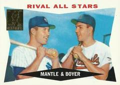1960 Topps Reprint #28 Baseball Cards 1997 Topps Mantle Prices