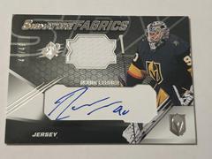 Robin Lehner [Patch] Hockey Cards 2022 SPx Signature Fabrics Prices