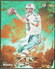 Dan Marino [Green] #32 Football Cards 2014 Topps Fire Prices