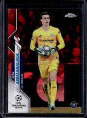 Kepa Arrizabalaga [Red] Soccer Cards 2019 Topps Chrome UEFA Champions League Sapphire Prices