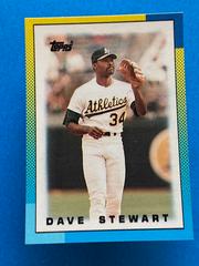 Dave Stewart #32 Baseball Cards 1990 Topps Mini League Leaders Prices
