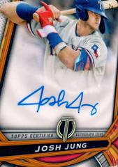 Josh Jung [Orange] Baseball Cards 2023 Topps Tribute League Inauguration Autographs Prices