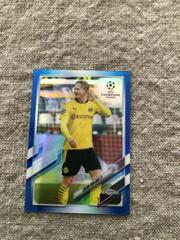 Erling Haaland [Blue] Soccer Cards 2020 Topps Chrome UEFA Champions League Prices