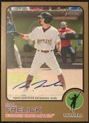 Sal Frelick [Gold] #ROA-SF Baseball Cards 2022 Topps Heritage Minor League Real One Autographs Prices