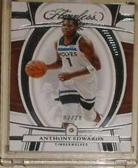 Anthony Edwards #29 Basketball Cards 2021 Panini Flawless Prices