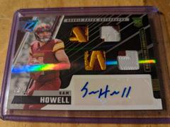 Sam Howell [Patch Autograph Gold] #205 Football Cards 2022 Panini Zenith Prices