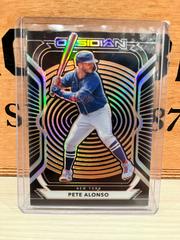 Pete Alonso [Electric Etch Orange] Baseball Cards 2021 Panini Chronicles Obsidian Prices