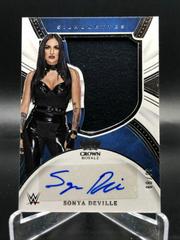 Sonya Deville Wrestling Cards 2022 Panini Chronicles WWE Crown Royale Silhouettes Autographs Prices