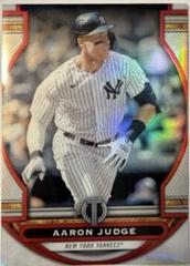 Aaron Judge [Red] #50 Baseball Cards 2023 Topps Tribute Prices