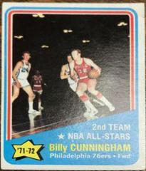 Billy Cunningham All Star Basketball Cards 1972 Topps Prices
