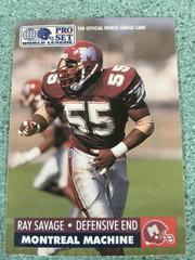 Ray Savage Football Cards 1991 Pro Set Prices