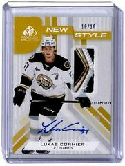 Lukas Cormier [Gold Autograph Patch] Hockey Cards 2021 SP Game Used CHL New Style Prices