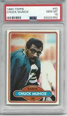 Chuck Muncie #40 Football Cards 1980 Topps Prices