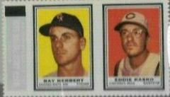 Ray Herbert Baseball Cards 1962 Topps Stamps Prices