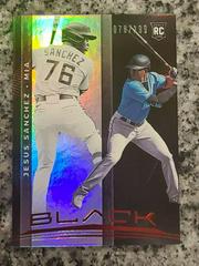 Jesus Sanchez [Red] #4 Baseball Cards 2021 Panini Chronicles Black Prices