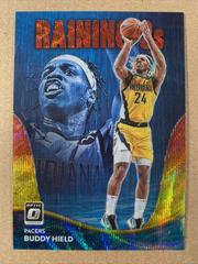 Buddy Hield [Red Gold Wave] #3 Basketball Cards 2022 Panini Donruss Optic Raining 3s Prices
