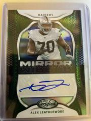 Alex Leatherwood [Green] Football Cards 2022 Panini Certified Mirror Signatures Prices