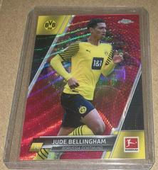 Jude Bellingham [Magenta Wave] Soccer Cards 2021 Topps Chrome Bundesliga Prices