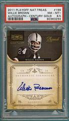 Willie Brown [Century Material Signature] #199 Football Cards 2011 Playoff National Treasures Prices