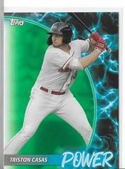 Triston Casas [Green] #TC-18 Baseball Cards 2021 Topps Pro Debut Prices