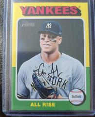 Aaron Judge [Nickname Variation] #112 Baseball Cards 2024 Topps Heritage Prices
