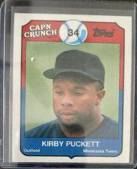 Kirby Puckett Baseball Cards 1989 Cap'N Crunch Prices