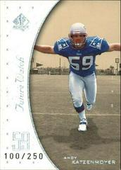 Andy Katzenmoyer [Excitement] #106 Football Cards 1999 SP Authentic Prices