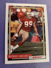 Michael Walter #7 Football Cards 1992 Topps Prices