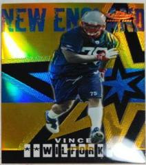 Vince Wilfork [Gold Refractor] Football Cards 2004 Topps Finest Prices