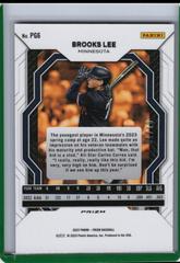 Brooks Lee [Gold] #PG6 Baseball Cards 2023 Panini Prizm Pot of Gold Prices