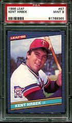 Kent Hrbek #67 Baseball Cards 1986 Leaf Prices