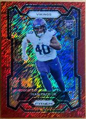 Ivan Pace Jr. [Red Shimmer] #366 Football Cards 2023 Panini Prizm Prices