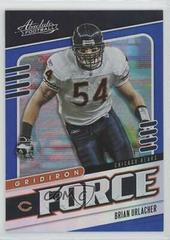 Brian Urlacher [Spectrum Blue] Football Cards 2019 Panini Absolute Gridiron Force Prices