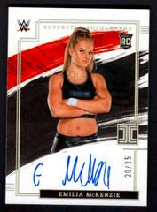 Emilia McKenzie [Holo Silver] Wrestling Cards 2022 Panini Impeccable WWE Superstar Autographs Prices