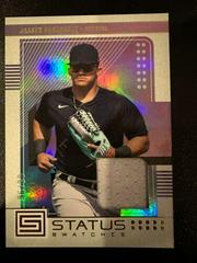 Jasson Dominguez [Gold] #SS-JD Baseball Cards 2023 Panini Chronicles Status Swatches Prices