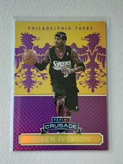 Allen Iverson [Purple] #125 Basketball Cards 2014 Panini Excalibur Crusade Prices
