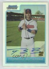 Franklin Gutierrez [Refractor Autograph] #BC234 Baseball Cards 2006 Bowman Chrome Prospects Prices