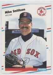 Mike Smithson #U-9 Baseball Cards 1988 Fleer Update Prices