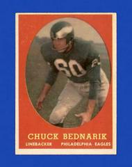Chuck Bednarik #35 Football Cards 1958 Topps Prices