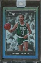 Dennis Johnson [Blue] Basketball Cards 2019 Panini One and One Prices